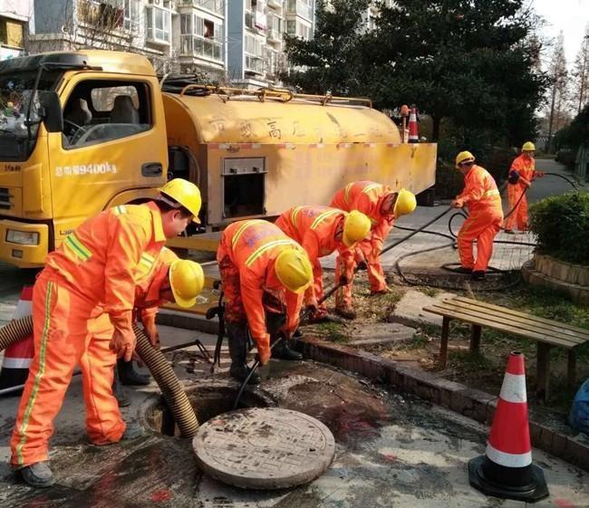 鲁甸市政管道清淤